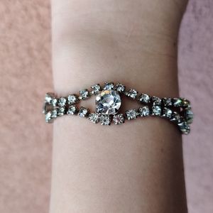 6″ rhinestone bracelet